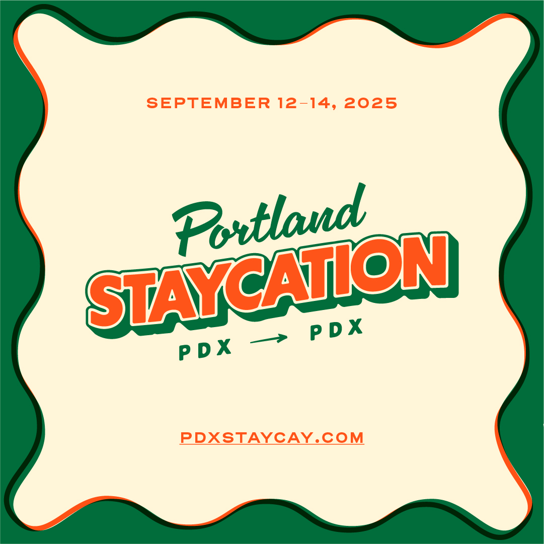 Portland Staycation — Logo Card